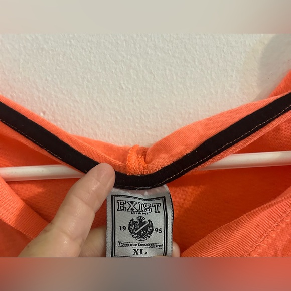 exit size XL color orange good condition long sleeve shirt - Picture 3 of 3